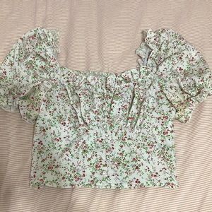 Women’s floral blouse